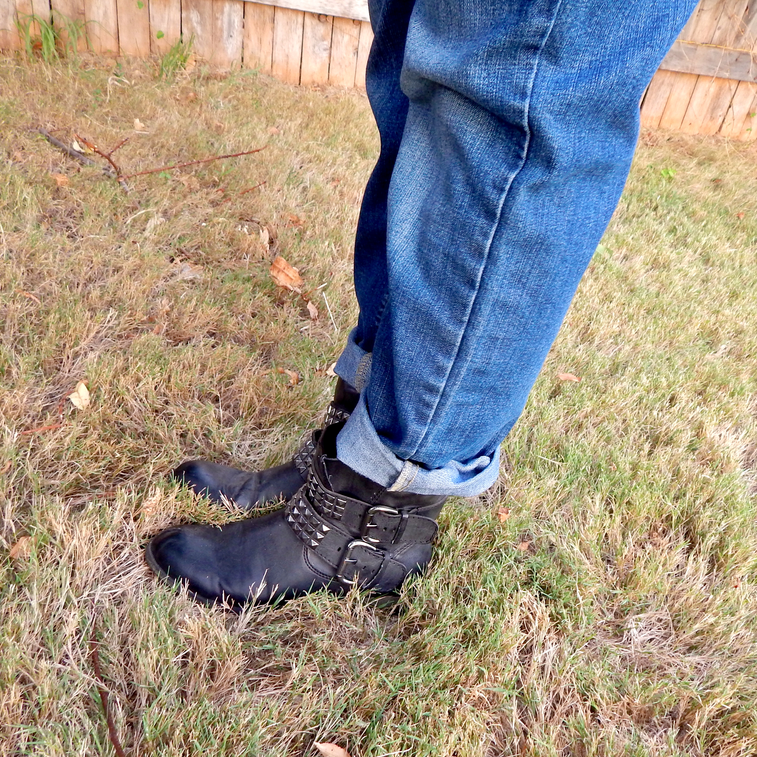 Target Black Studded Boots